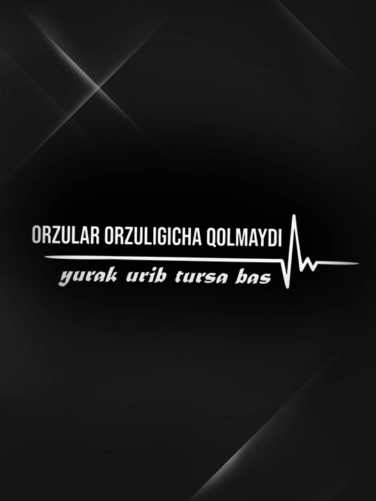 Orzular orzuligicha qolmaydi - Наклейка на любой автомобиль, водостойкие, прочные