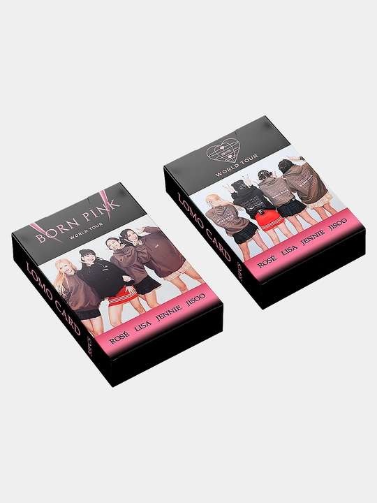 K-Pop BlackPink Lomo kartalari, 20 dan ortiq turlari, 55 dona