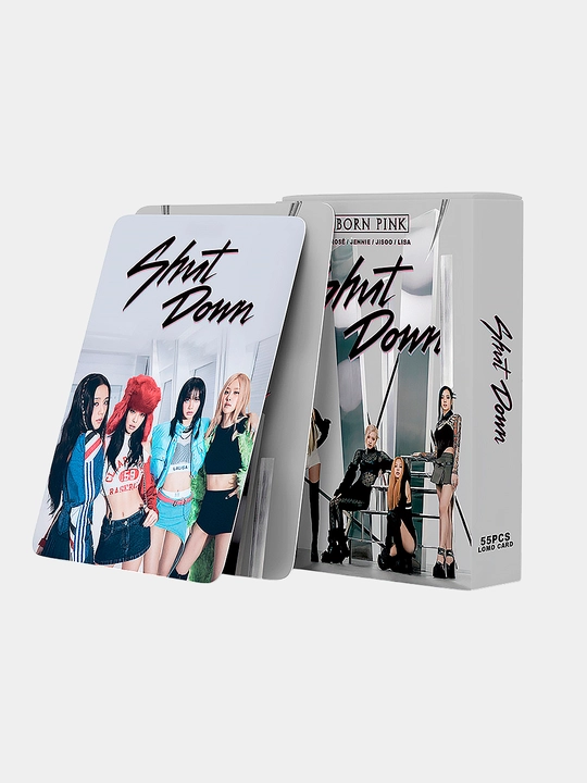 K-Pop BlackPink Lomo kartalari, 20 dan ortiq turlari, 55 dona