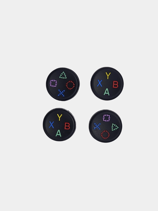 Dualsense PS5, PS4, XBOX geympad joystik tugmalari uchun changdan himoyalovchi qalpoqchalar, 4 dona
