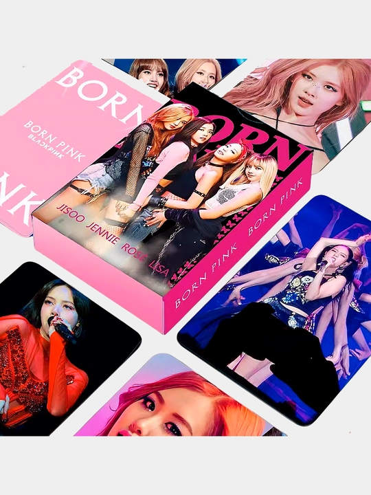 Коллекционные Lomo карты K-Pop BlackPink, более 20 видов, 55 штук