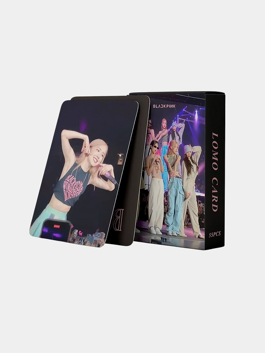 Коллекционные Lomo карты K-Pop BlackPink, 55 штук