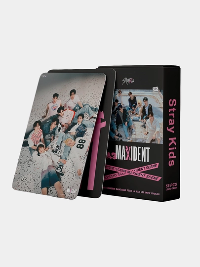 Коллекционные Lomo карты K-Pop Stray Kids, 55 штук, более 20 видов — 4HOME-1551633-ПУДР