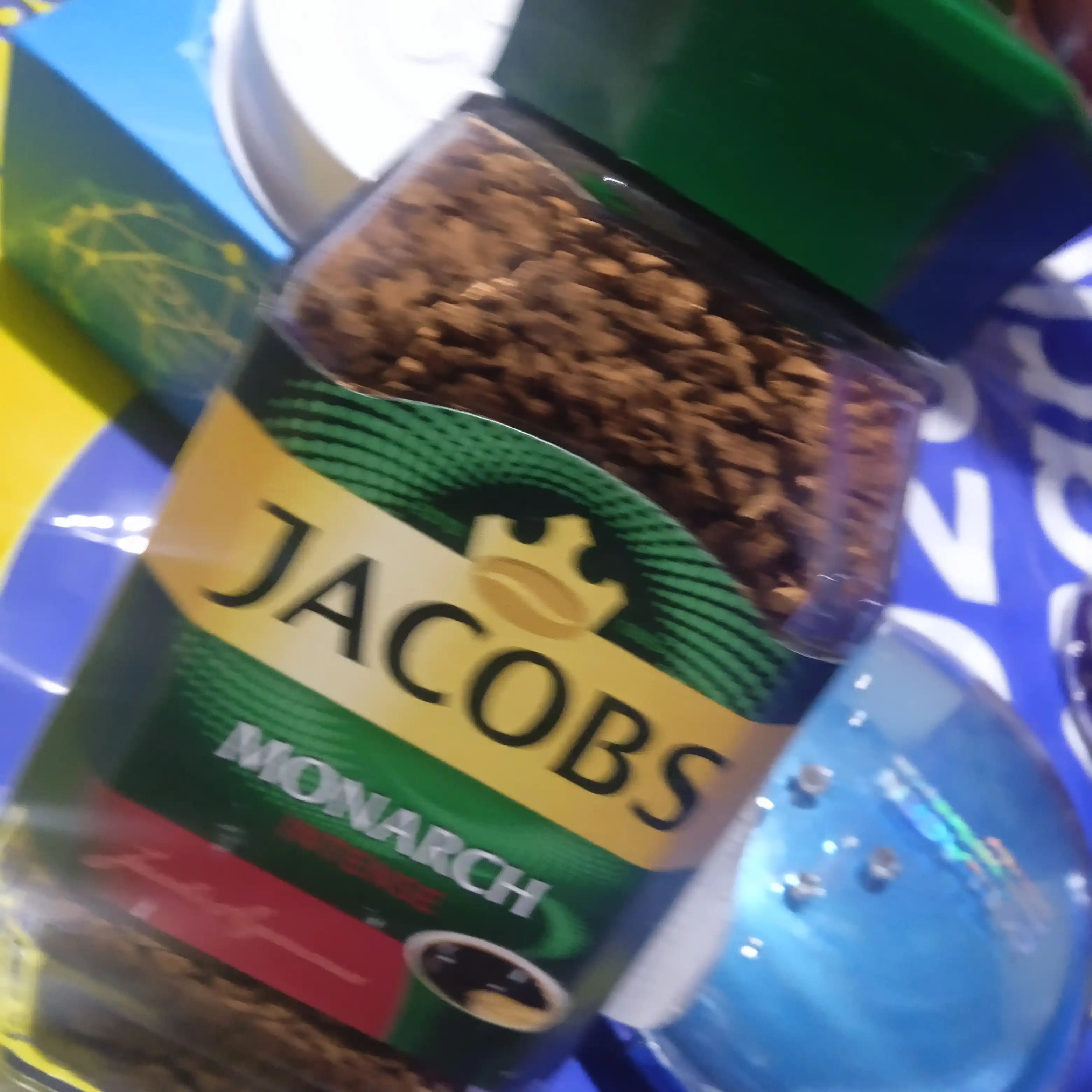Кофе растворимый Jacobs Monarch Intense, стеклянная банка, 47.5 г