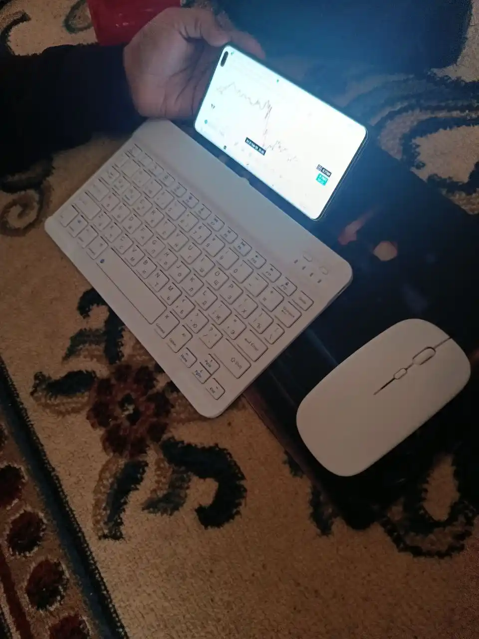 Игровая клавиатура и мышь F83, с RGB подсветкой, с LED освещением, для игр, проводная