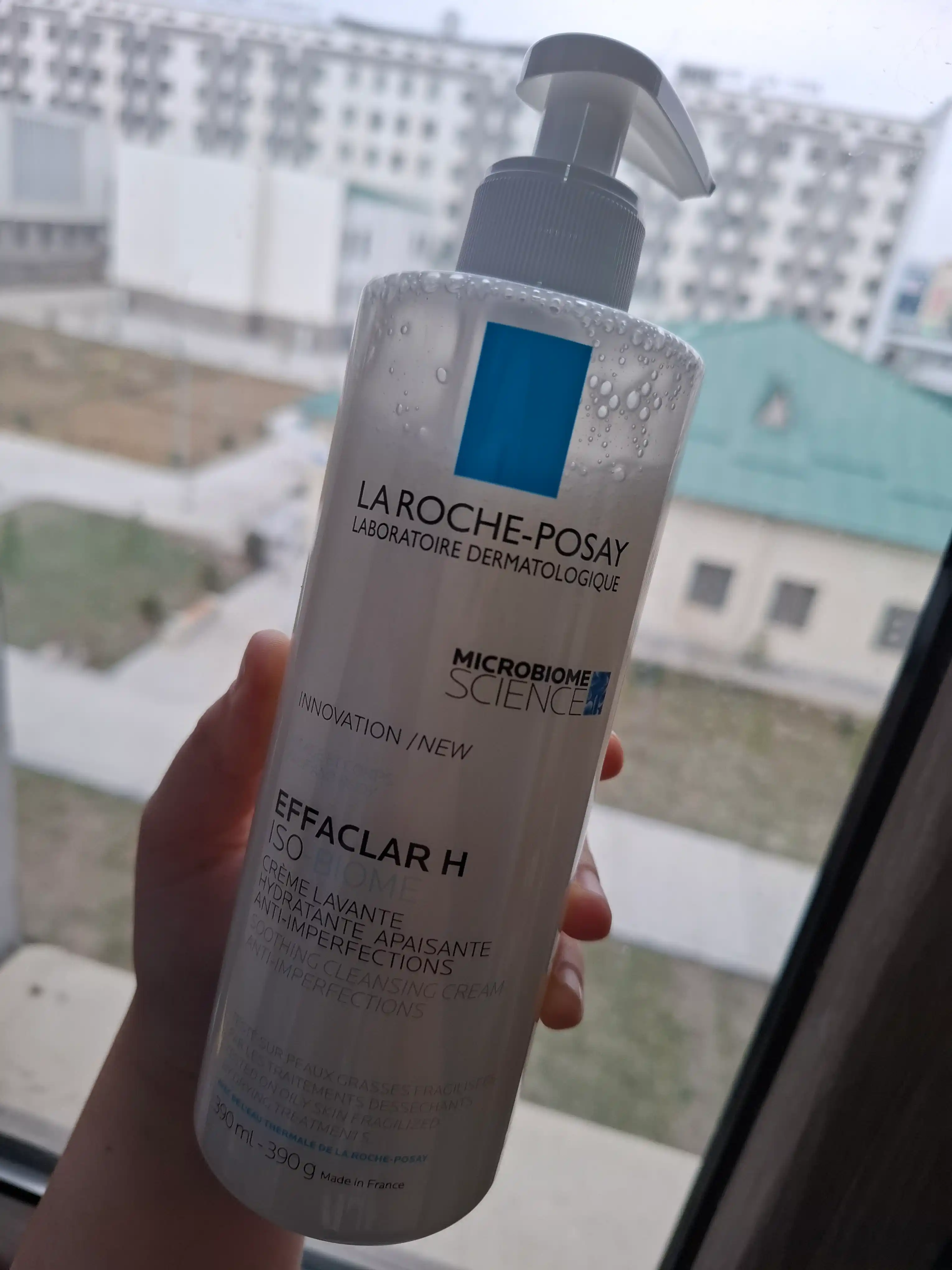 Tinchlantiruvchi tozalovchi krem jeli LA ROCHE POSAY EFFACLAR H ISO-BIOME, nomukammallikka qarshi, 390 ml