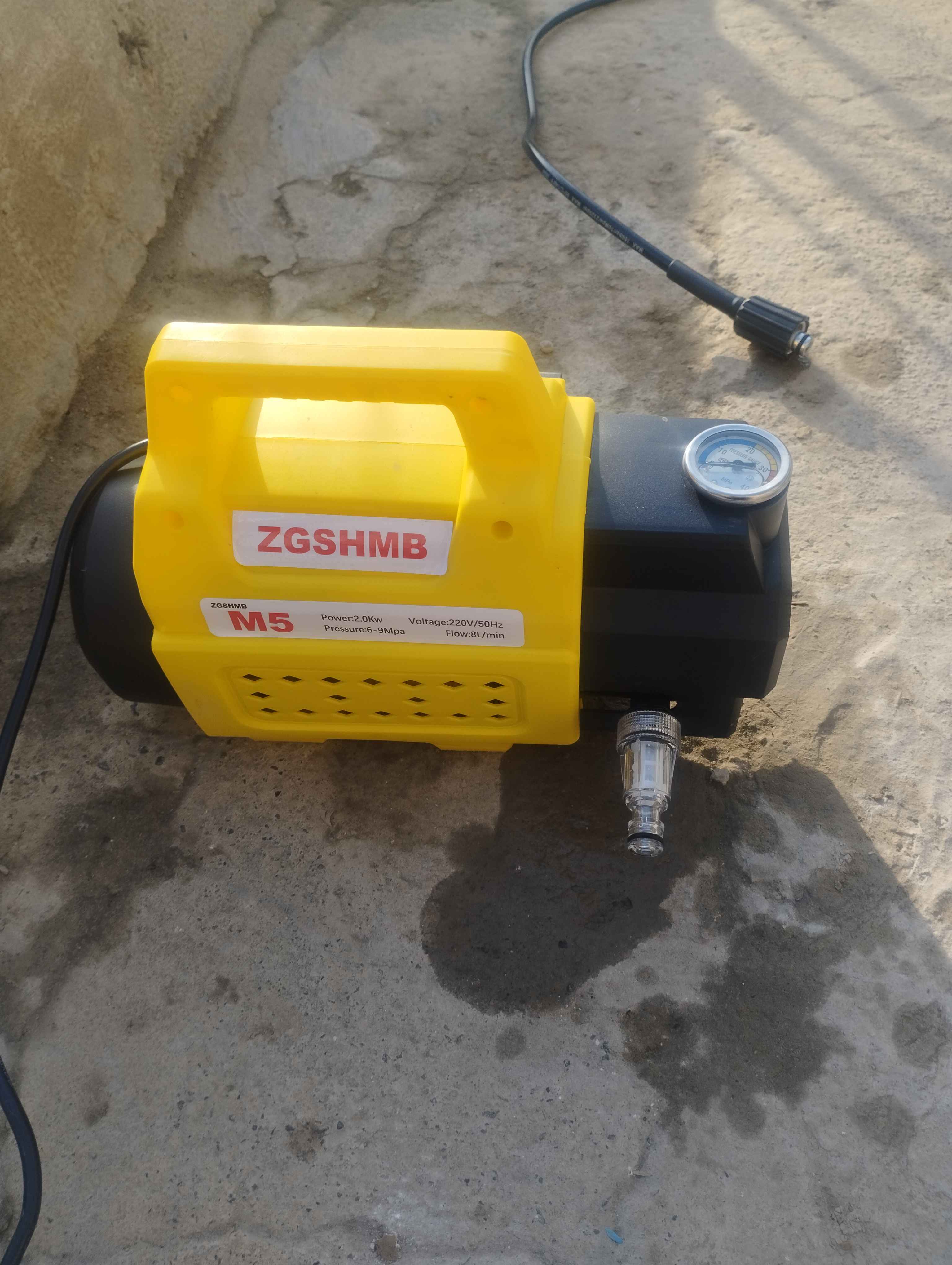 Yuqori bosimli moyka M5/Z-M8, 130 bar, shlang uzunligi 8 m