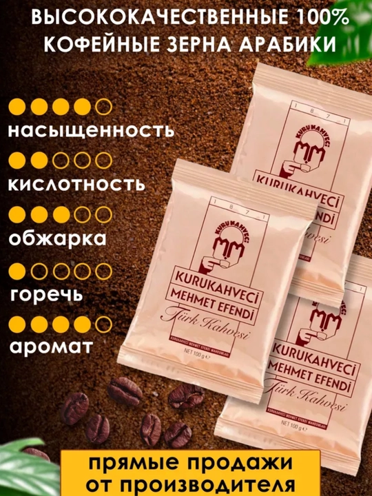 Молотый кофе Mehmet Efendi 100гр
