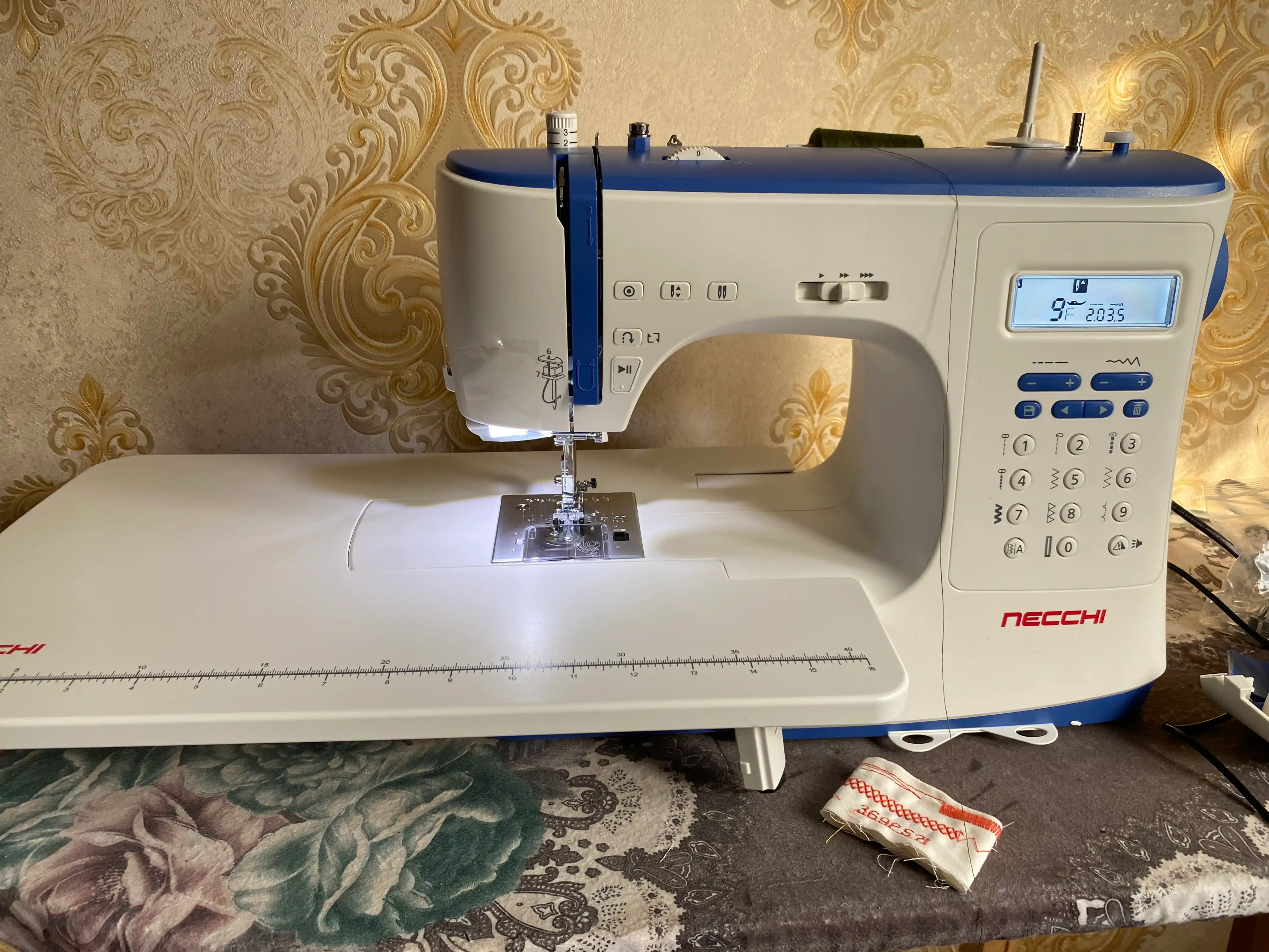 Компьютерная швейная машина Necchi NC 103D, 316 швейных программ