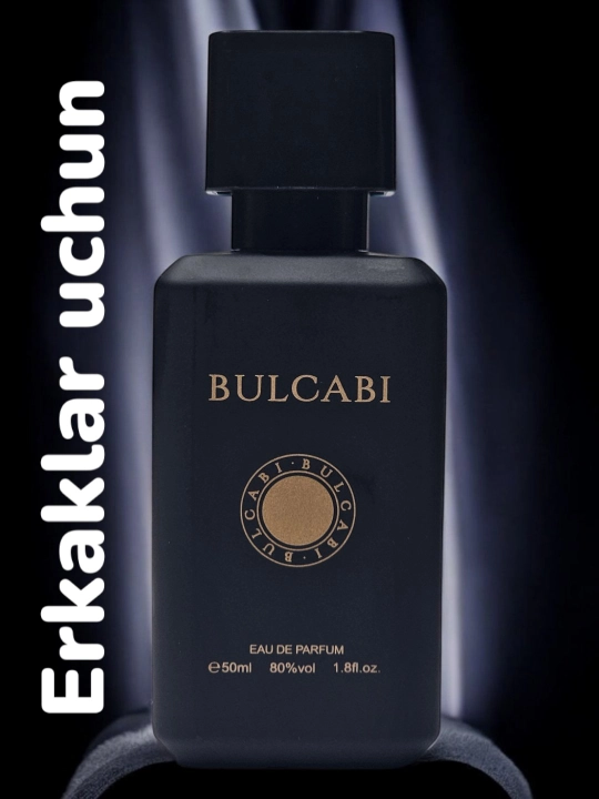 Bulcabi черный флакон, парфюмерная вода для мужчин, 50 мл