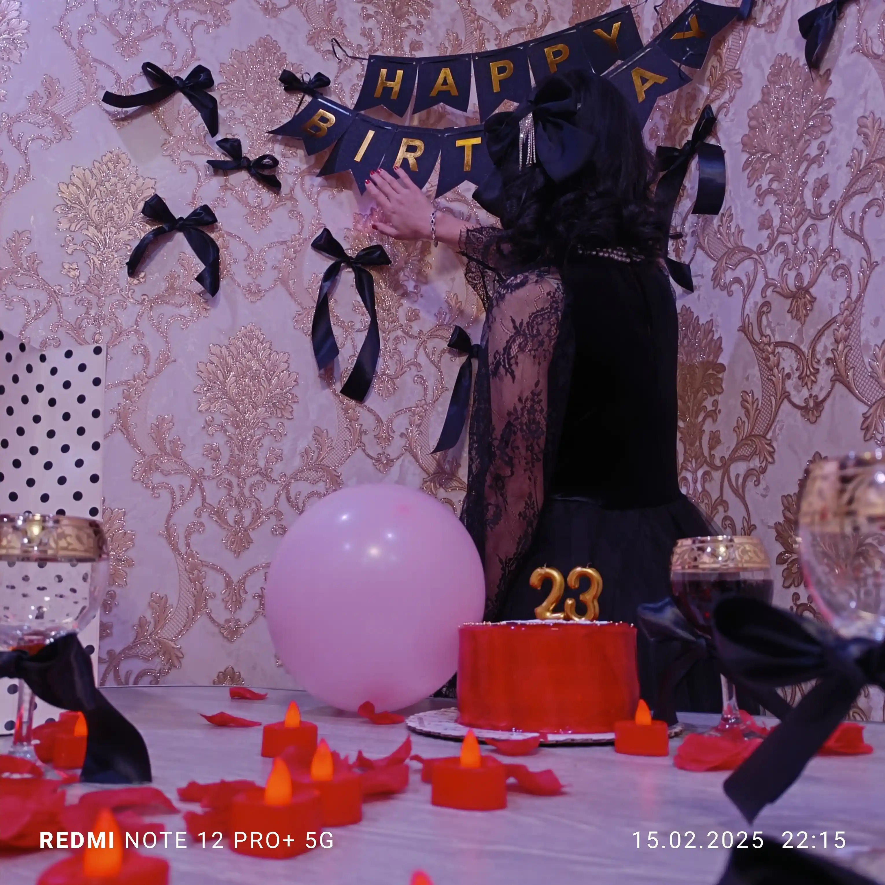 Растяжка-флажки гирлянда "Happy Birthday"
