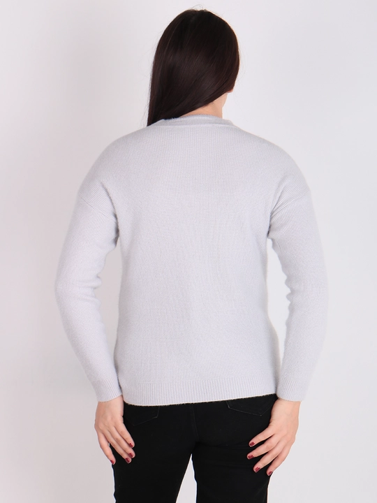 Ayollar uchun angora sviteri, universal o'lcham, L-XL – yumshoq va issiq