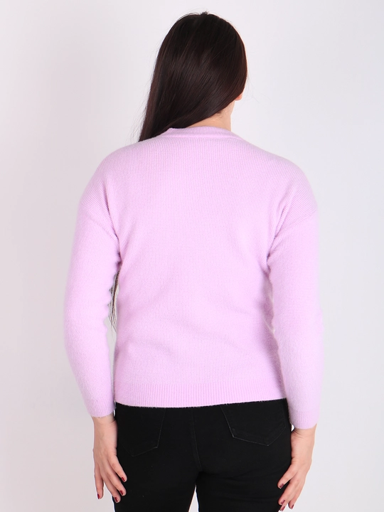 Ayollar uchun angora sviteri, universal o'lcham, L-XL – yumshoq va issiq