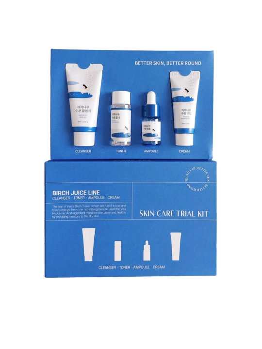 Yol parvarishi kosmetikasi toplami, Round Lab Trial Kit - 