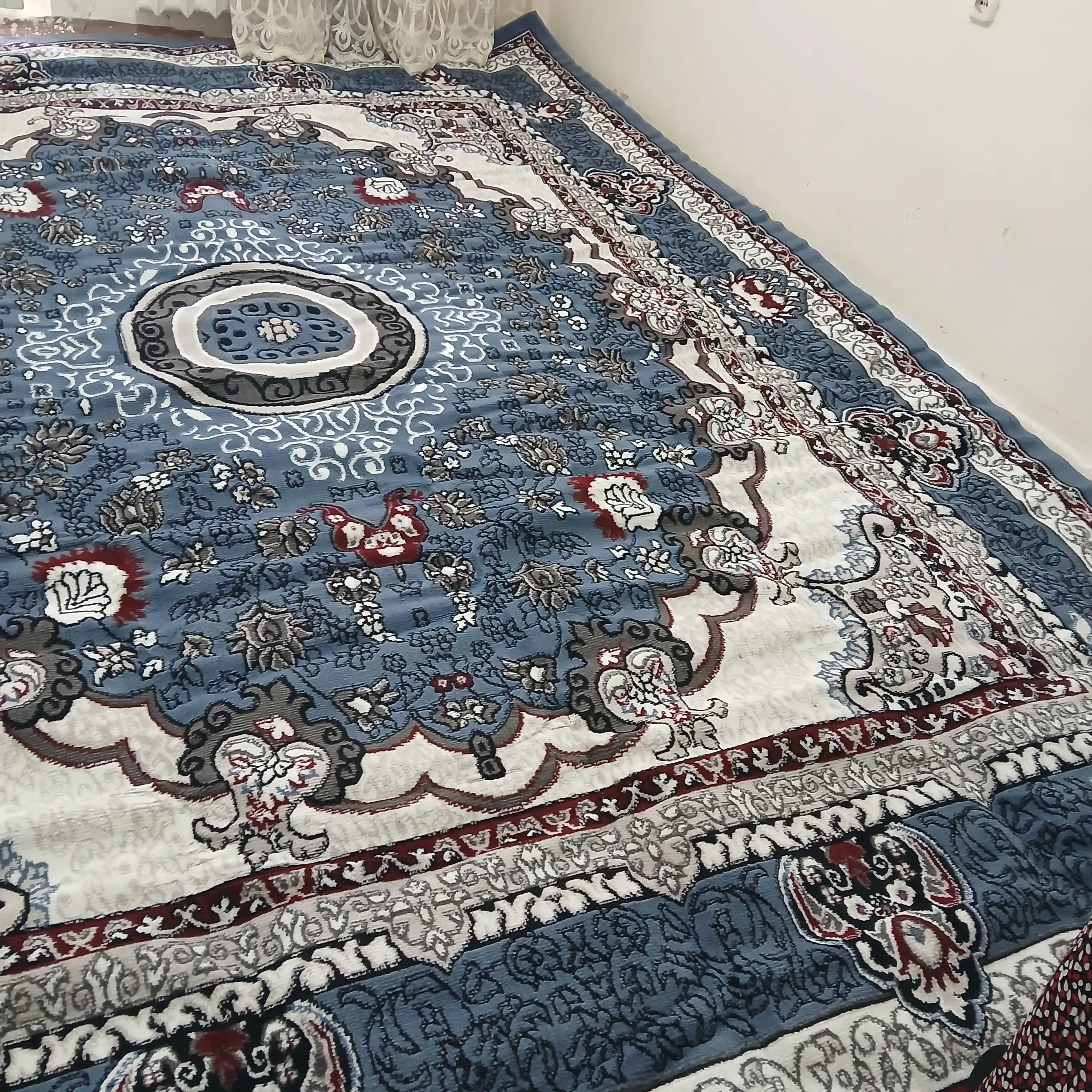 3x4 metrli uy va xonadon uchun yumshoq gilam, 3x4 metr, 300*400 sm
