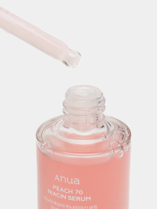 Сыворотка от пятен, прыщей, прыщей на лице, Anua Ниацинамид 10% + ТХА 4%