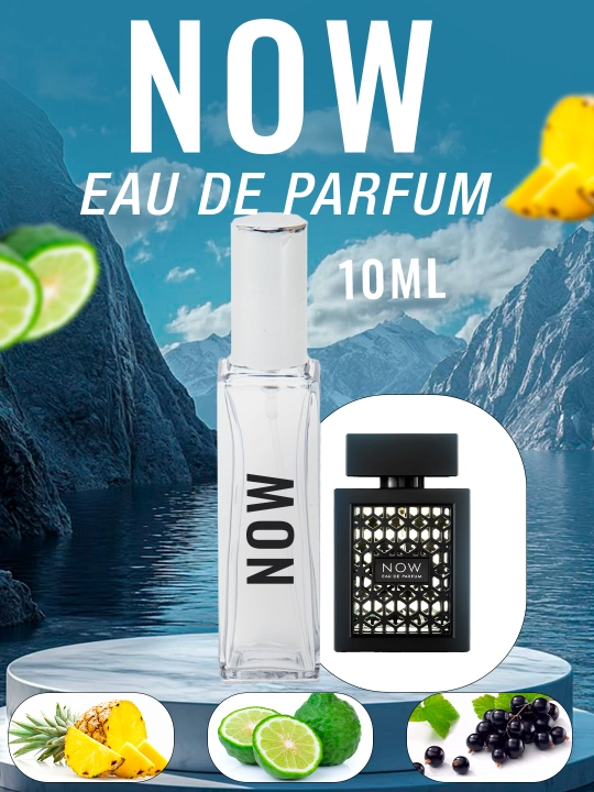 Erkaklar uchun parfyumlangan suv Now Rave, 6 ml, 10 ml, 100 ml - 