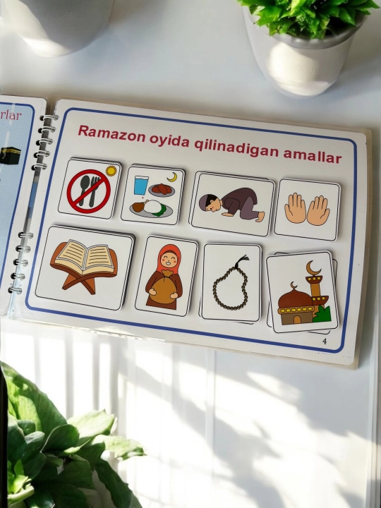 Lipuchkali kitob, tarbiyaviy, qiziqarli, odob axloq, o'rgatuvchi islom dinini o'rgatuvchi