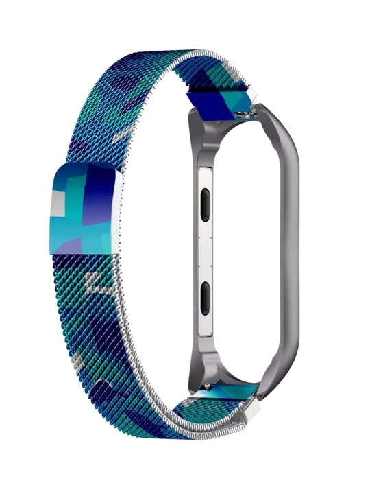 Ремешок блочный для часов Xiaomi Mi Band 3/4/5