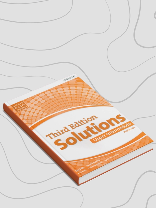 Solutions. Upper-intermediate, student's book and Workbook