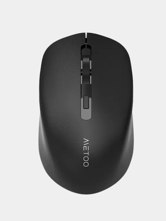 Metoo E0 2,4G + Bluetooth jim ishlovchi simsiz sichqoncha, ergonomik