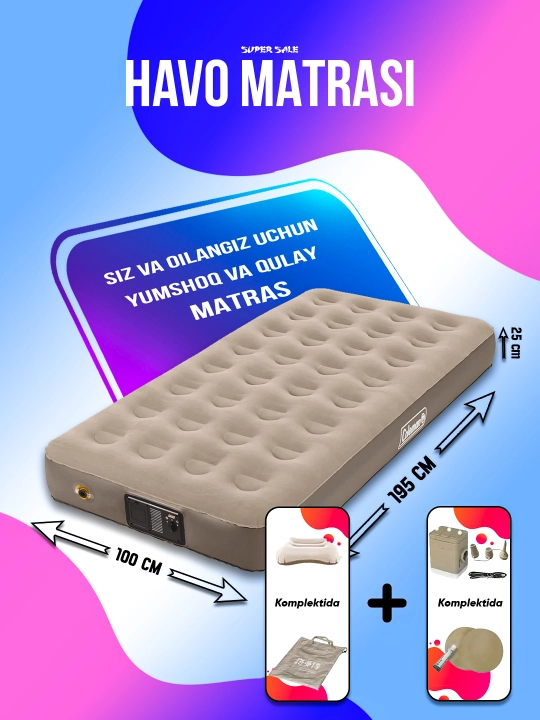 Fiber-Tech Intex puflama matrasi