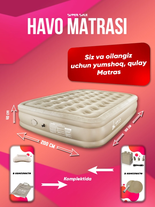 Fiber-Tech Intex puflama matrasi