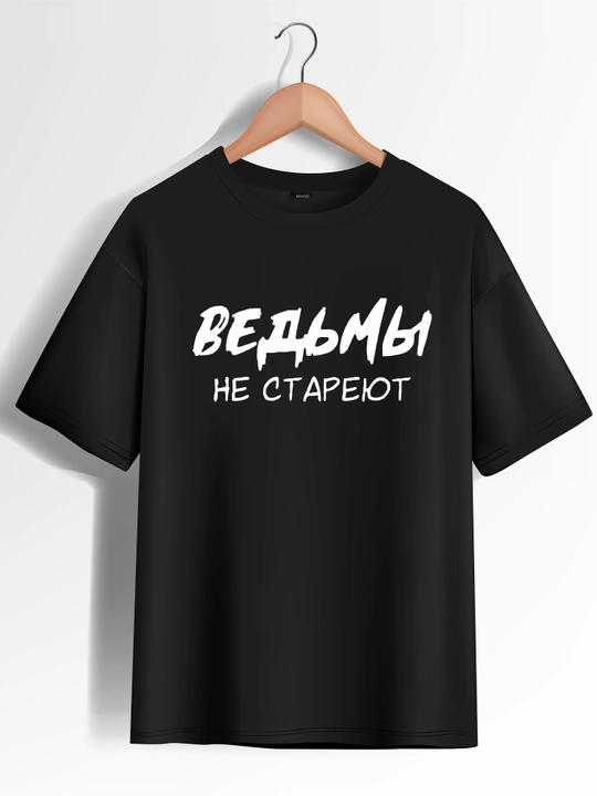 T-Sod printli futbolka oversayz - 