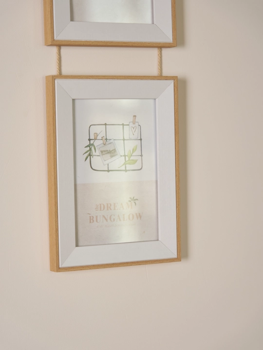 Ikki qavatli osilgan devor foto ramkasi FRAME05