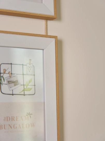 Ikki qavatli osilgan devor foto ramkasi FRAME05