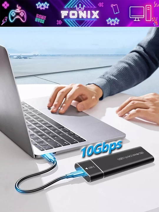 SSD m2 NVME Type-c USB disklari uchun korpus