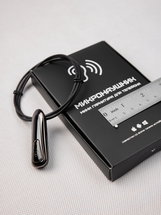 Микро наушник Bluetooth магнит Микронаушник