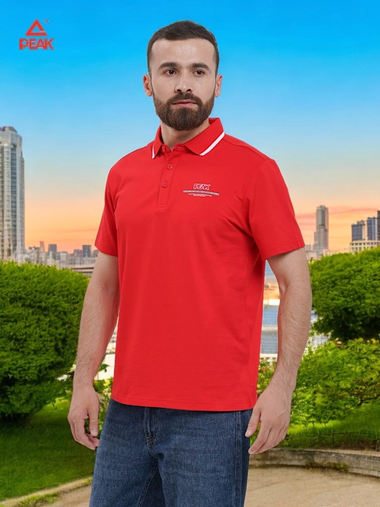 Erkaklar futbolkasi Peak Sport