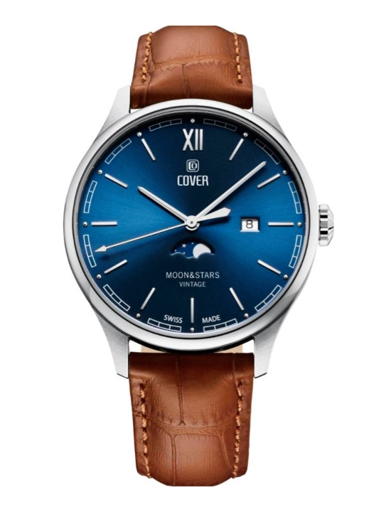Erkaklar qo'l soati Cover CO202 Chapman Moon&Stars Gent - 