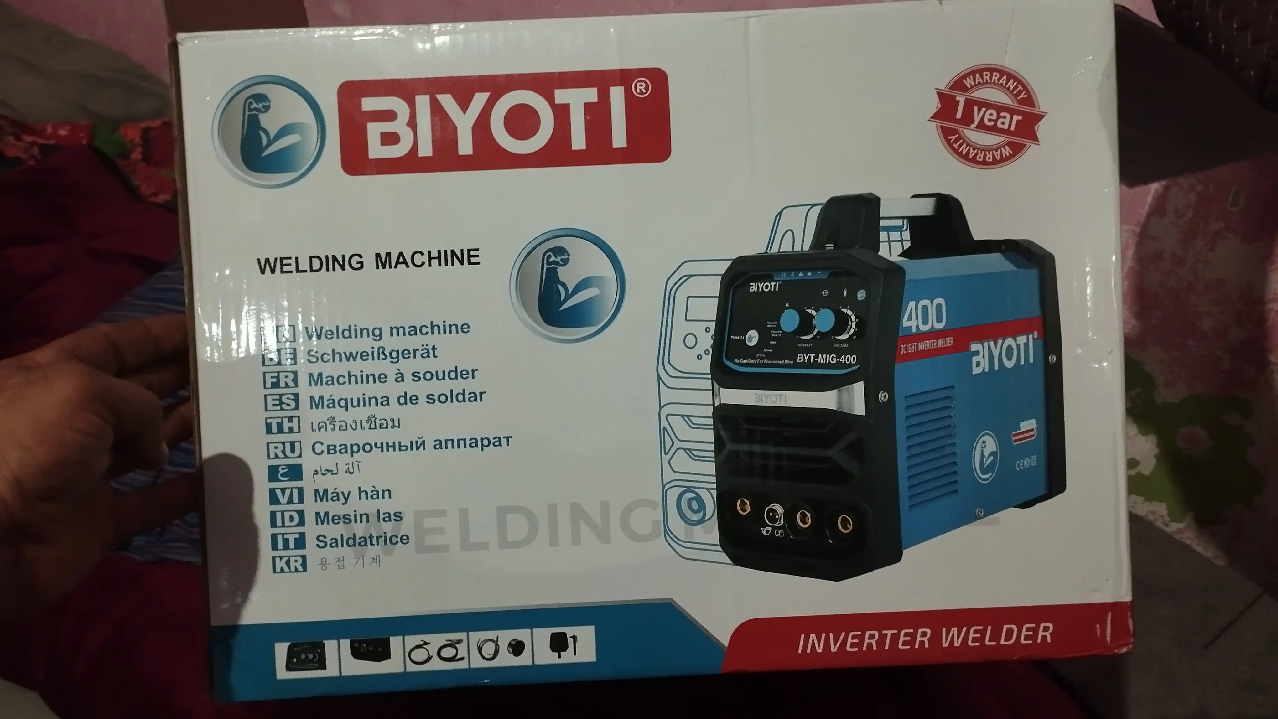 Payvadlash apparati Biyoti BYT-MIG-400, ART 160009