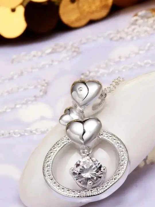 Цепочка с кулоном 925 пробы - 