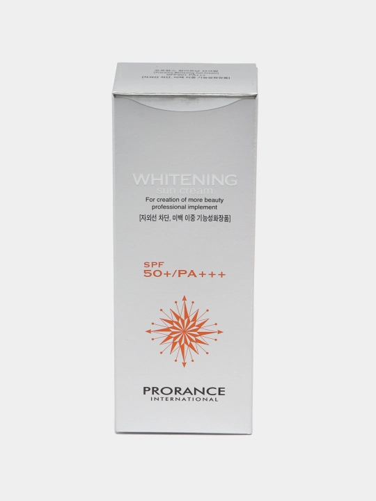 Солнцезащитный крем, отбеливающий Prorance Whitening SPF 50+ PA+++, 70 мл - 