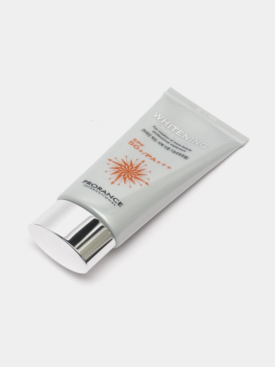 Quyoshdan himoya oqartiruvchi krem Prorance Whitening SPF 50+ PA+++, 70 ml