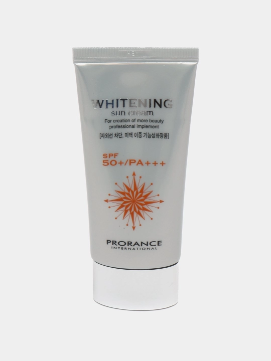Quyoshdan himoya oqartiruvchi krem Prorance Whitening SPF 50+ PA+++, 70 ml
