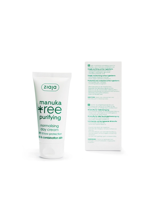 Manuka Tree yuz kremi - tozalash va muvozanatni saqlash uchun, 50 ml