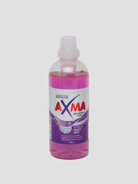 Гель для стирки AXMA Multiaction, для цветного белья, 1 кг
