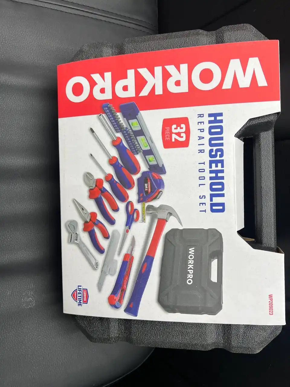 WorkPro ta’mirlash, qurilish va avtomobil uchun universal asboblar to‘plami