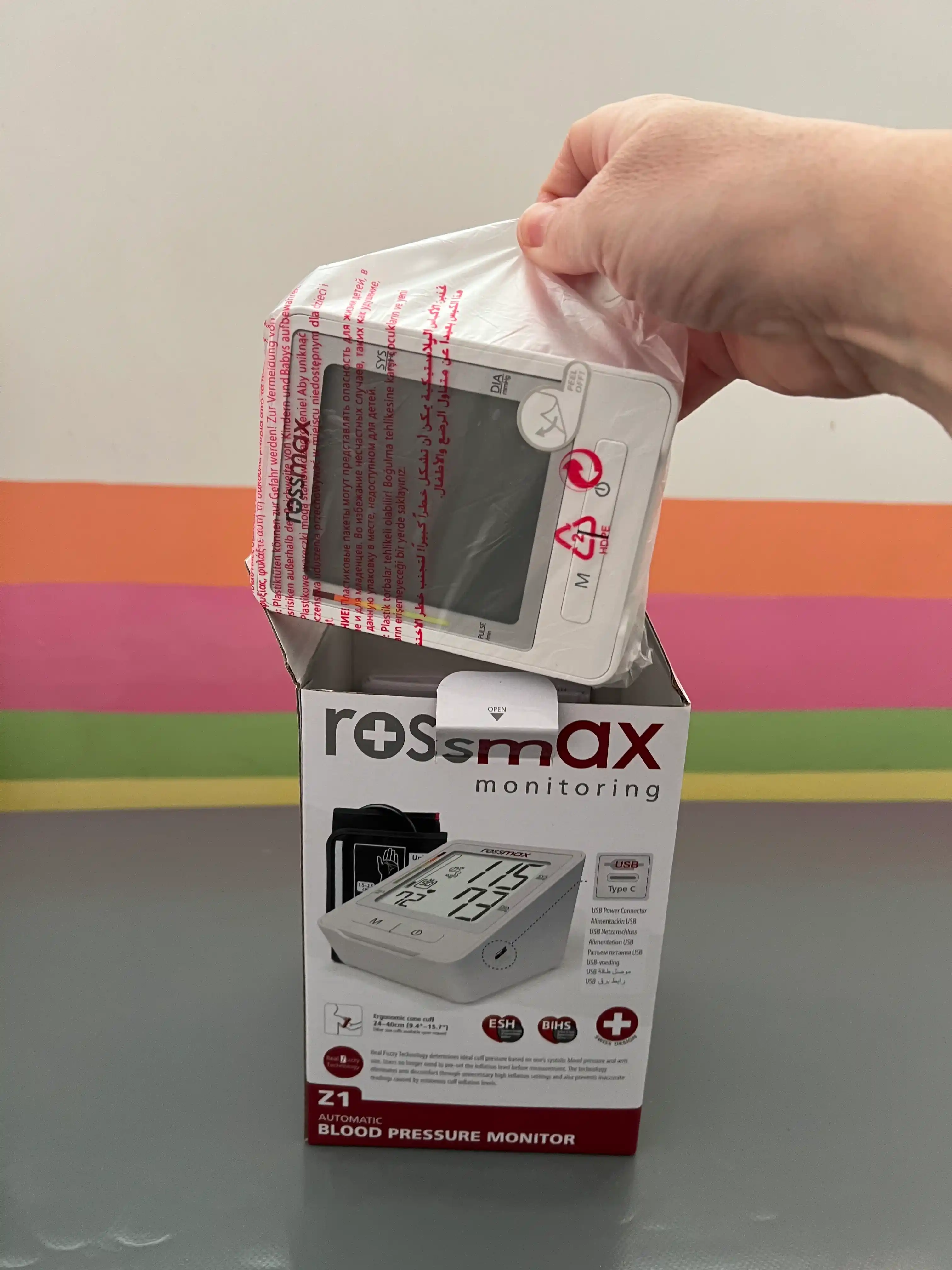 Raqamli avtomatik tonometr Z1 Rossmax Swiss