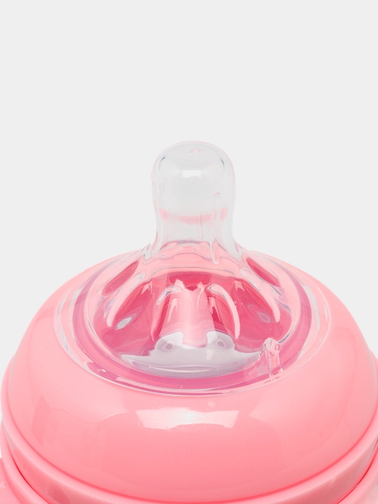 Kasha uchun bolalar butilkasi Teddy, to‘kilmaydi, ruchkali, 60, 125, 260, 330 ml