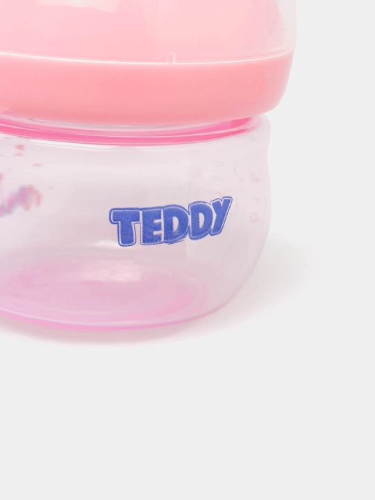 Kasha uchun bolalar butilkasi Teddy, to‘kilmaydi, ruchkali, 60, 125, 260, 330 ml