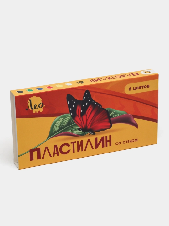 "Leo" "Yarko" klassik plastilini LBMC-0106 120 g 6 xil rangli - 