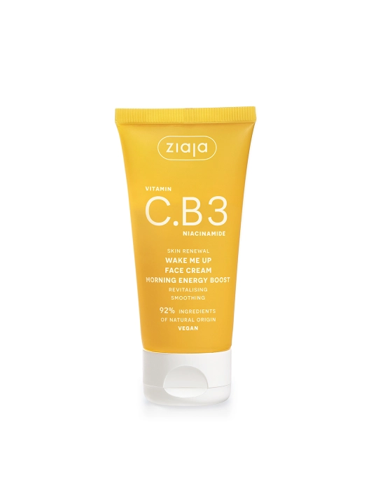 Крем для лица с витамином C Ziaja Vitamin C.B3 Wake Me Up, с ниацинамидом, 50 мл