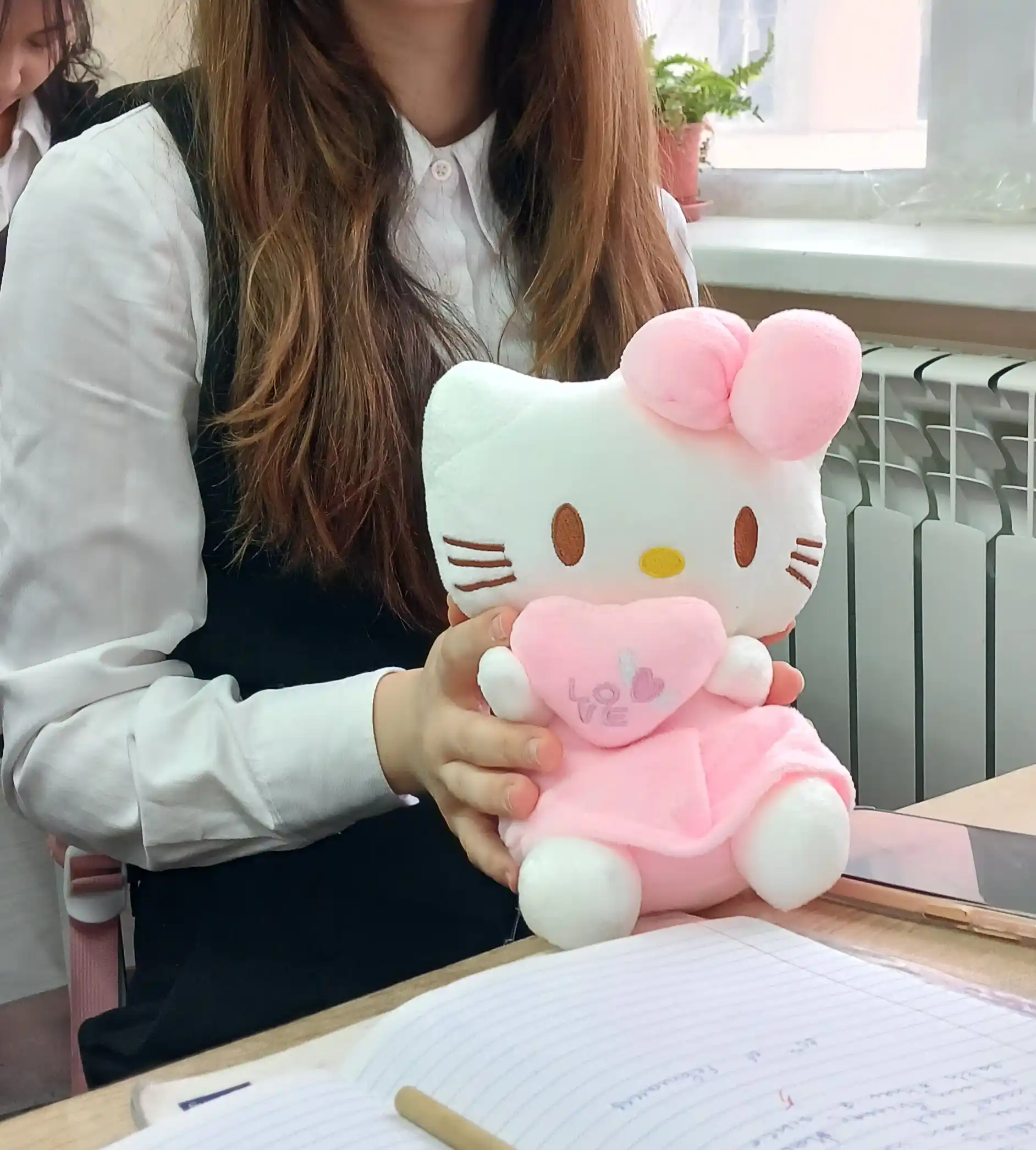 Мягкая плюшевая игрушка-антистресс Hello Kitty
