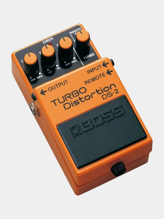 Педаль Distortion для электрогитар, модели Boss DS - 2 Turbo и Boss DS - 1 - 