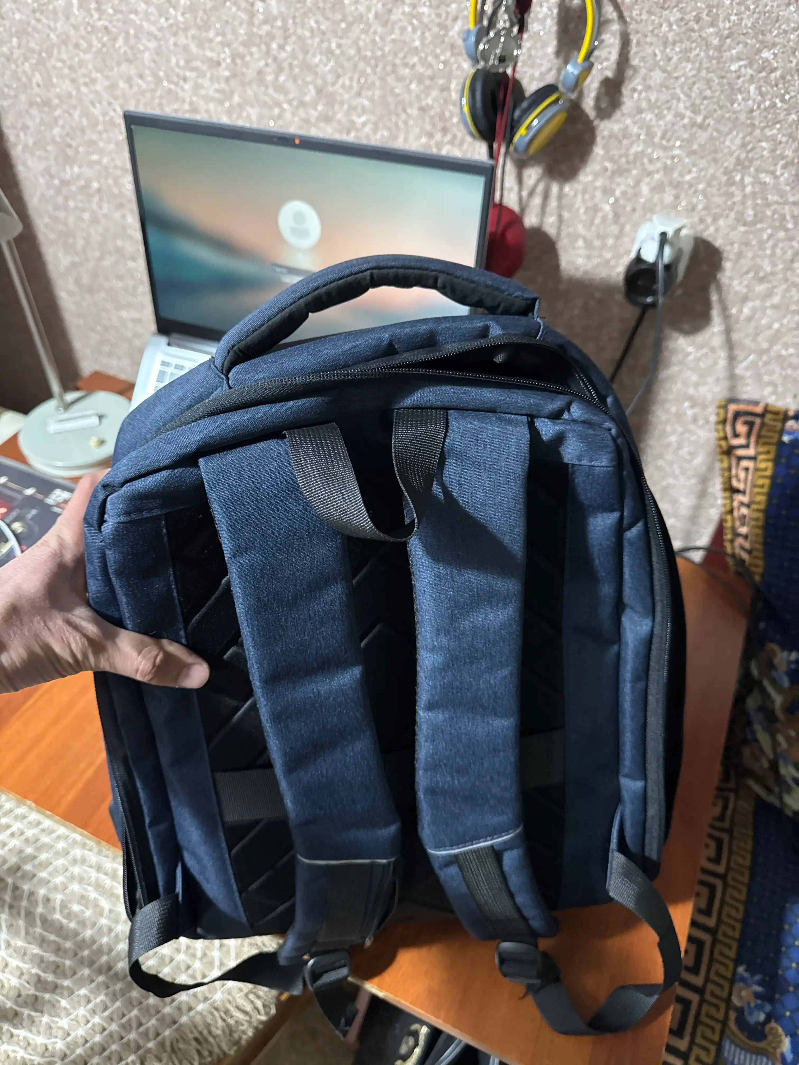 Noutbuk, maktab, ish, kodli qulf va USB quvvatlash uchun ko‘p funksiyali ryukzak